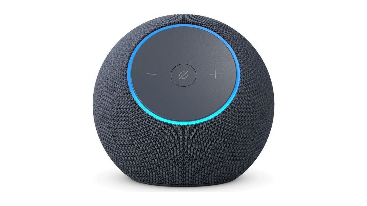 Amazon Echo Dot Max (newest model), Alexa speaker with room-filling sound and nearly 3x bass, Great for living rooms and medium-sized spaces, Designed