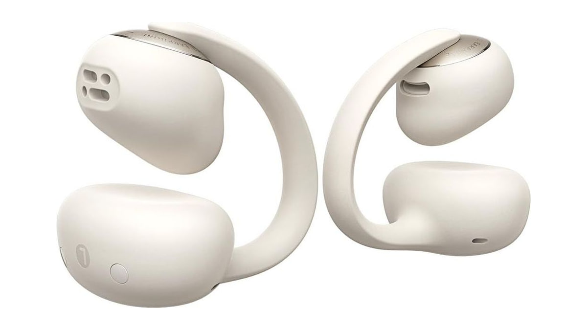 Baseus Bowie MC2 Open Ear Clip On Earbuds, CloudComfort 2.0 Wrap-Around Design, LDAC Hi-Res Audio, Bluetooth 6.0, 55H Playtime, 4-Mic AI Clear Call, I