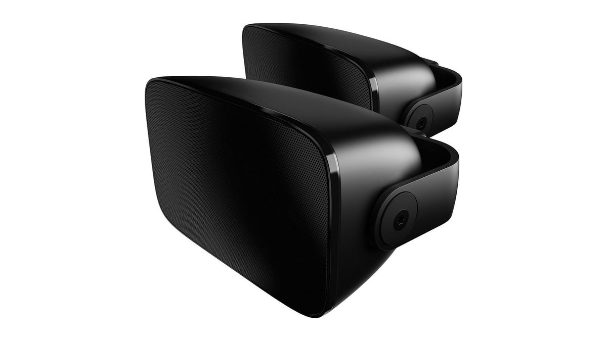 Bowers & Wilkins AM-1 Architectural Monitor Outdoor Speakers (Pair, Black)