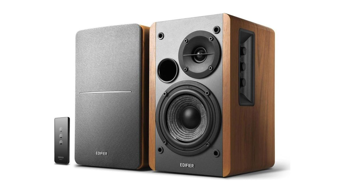 Edifier R1280T Powered Bookshelf Speakers -2.0 Near Field Studio Monitor