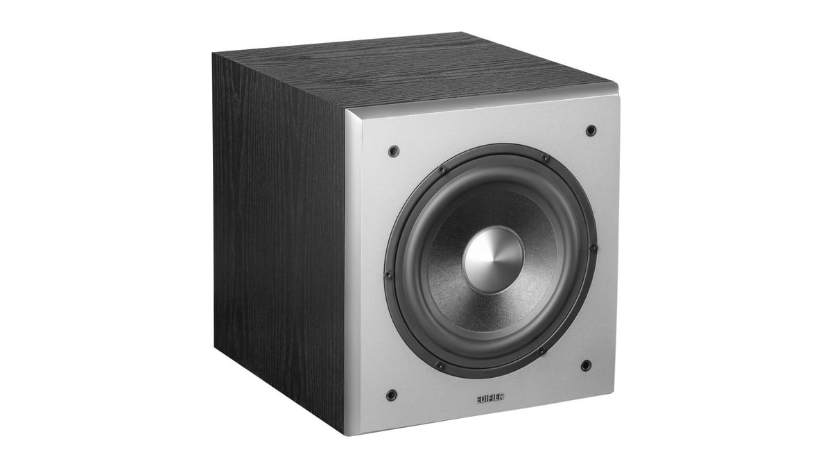 Edifier T5 Powered Subwoofer - 70w RMS Active Woofer with 8 inch Driver and Low Pass Filter