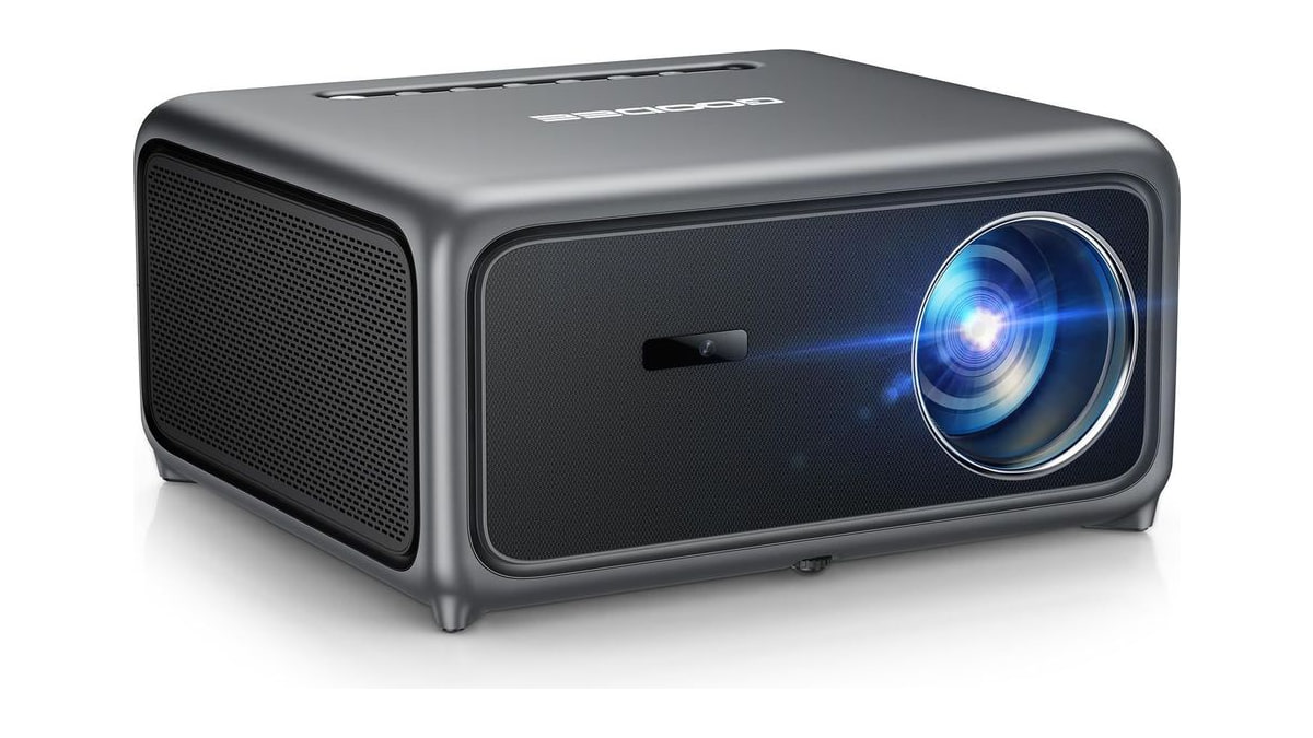 GooDee 4K Smart Projector with 5G WiFi 6 & Bluetooth, ToF AI Auto Focus