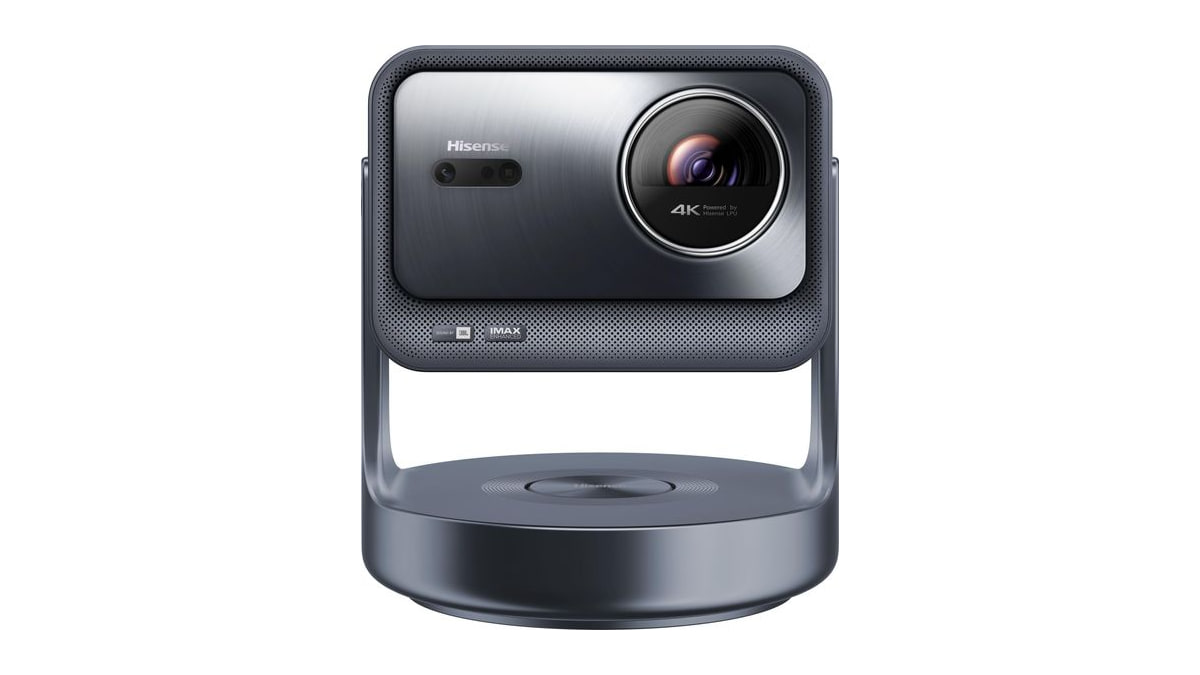 Hisense C2 Ultra, Triple Laser Smart Portable Projector, 4K UHD, 3,000 Lumens, 65” - 300”, Dolby Vision, IMAX Enhanced, Sound by JBL, Netflix Included