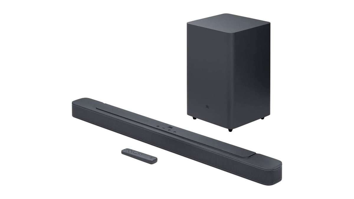 JBL Bar 2.1 Deep Bass (MK2) - 2.1 Channel soundbar with Wireless subwoofer (6.5’’), 300W Max Output, Bluetooth Enable (Black)