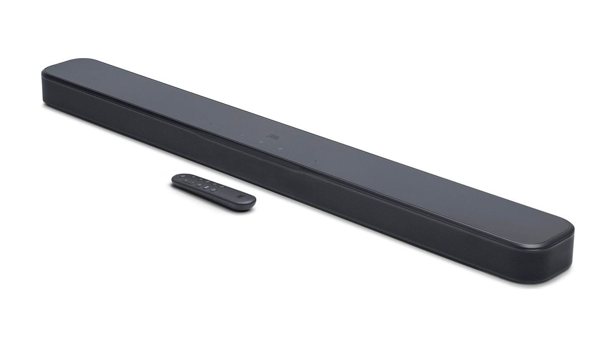 JBL Bar 300MK2-5.0 Channel All-in-one soundbar with Dolby Atmos, MultiBeam 3.0 & PureVoice 2.0, Easy Sound Calibration, ONE App and Works with Voice A
