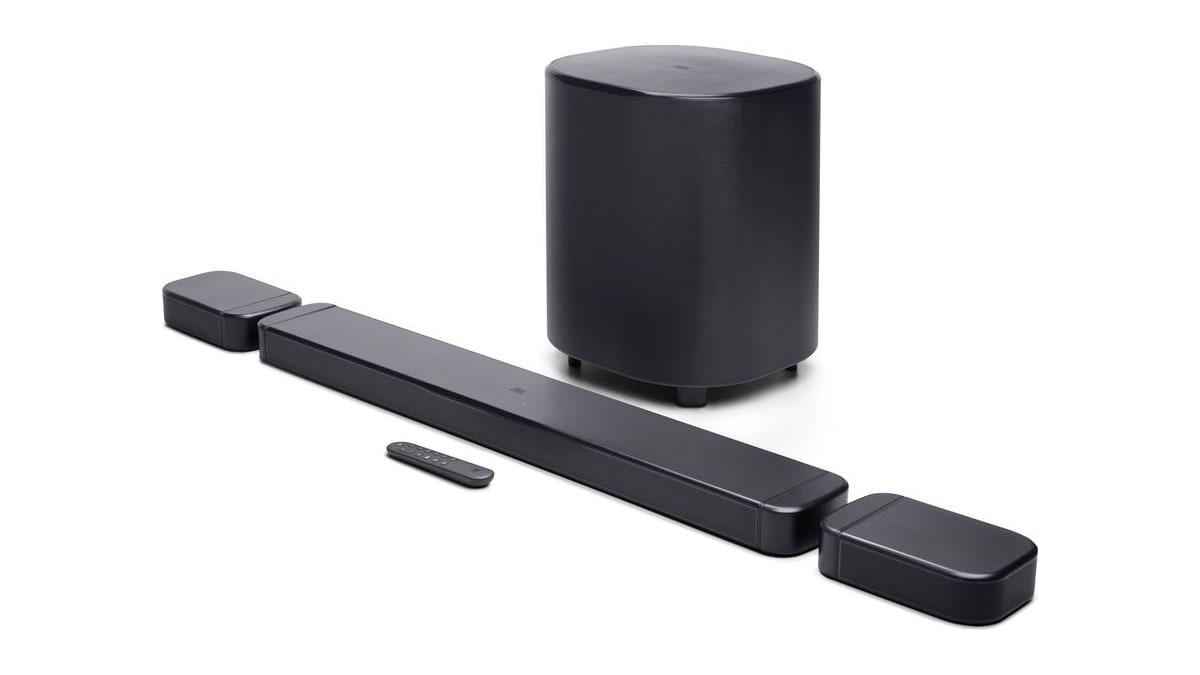 JBL Bar 700MK2 Soundbar with Subwoofer, Dolby Atmos Surround - Black