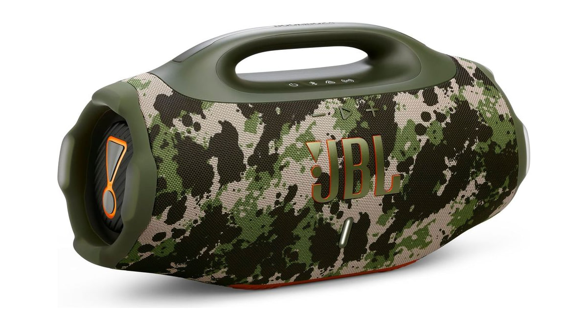 JBL Boombox 4 Portable Bluetooth Speaker, Waterproof, Deep Bass - Squad