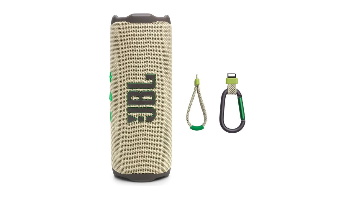 JBL Flip 7 Portable Bluetooth Speaker, Waterproof and Drop-Proof - Sand