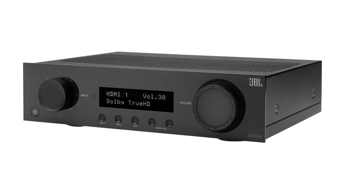JBL MA510 5.2 Channel (75 Watt x 5) 8K AV Receiver (Black)