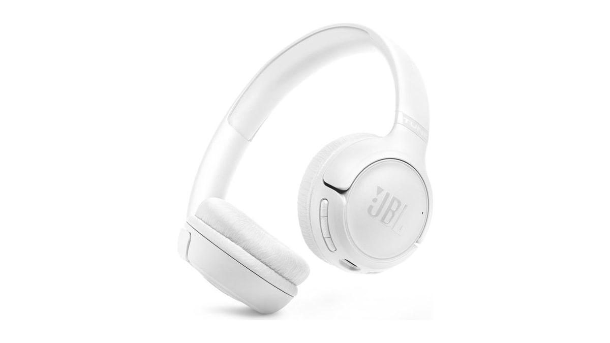 JBL Tune 530BT - On-Ear Bluetooth Headphones - White