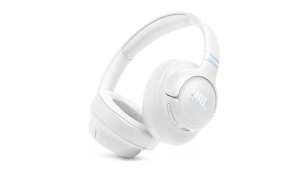 JBL Tune 780NC - Wireless Over-Ear Noise Cancelling Headphones - White
