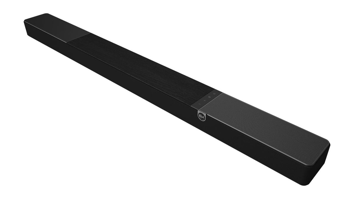 Klipsch Flexus CORE 300 5.1.2 Channel Sound Bar with Dirac Live Room Correction, Dolby Atmos, Custom Tuned Bass and Powered by Onkyo - Black, 54" W