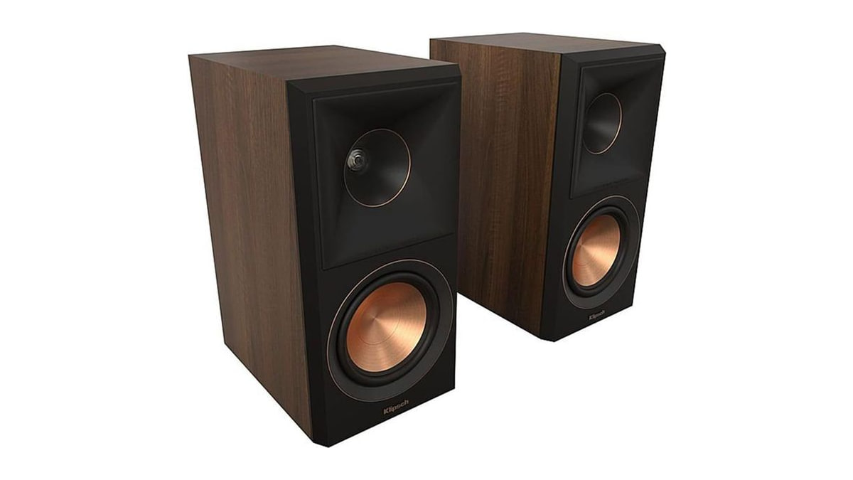 Klipsch Reference Premiere RP-500M II Walnut Bookshelf Speakers