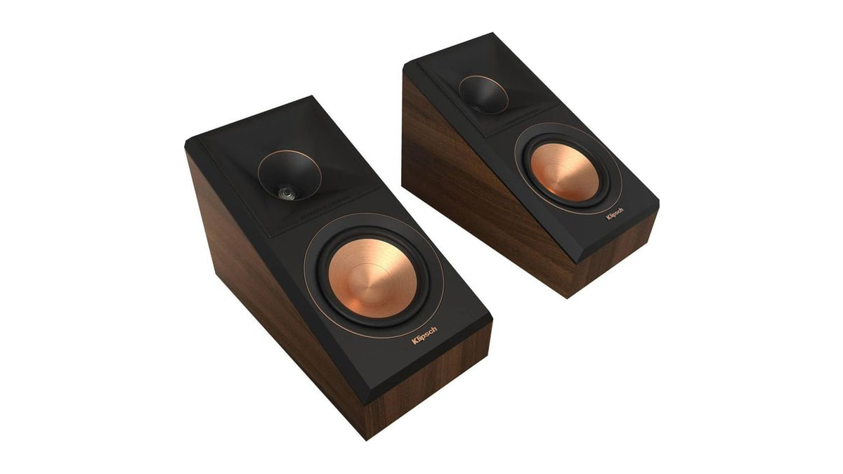 Klipsch Reference Premiere RP-500SA II Walnut Surround Sound Speakers