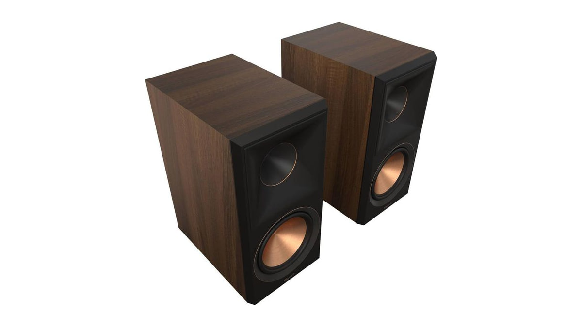 Klipsch Reference Premiere RP-600M II Walnut Bookshelf Speakers