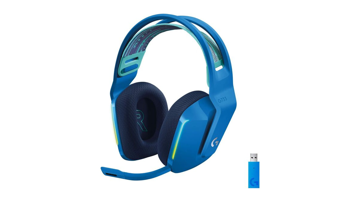 Logitech G733 Lightspeed Wireless Gaming Headset - Blue