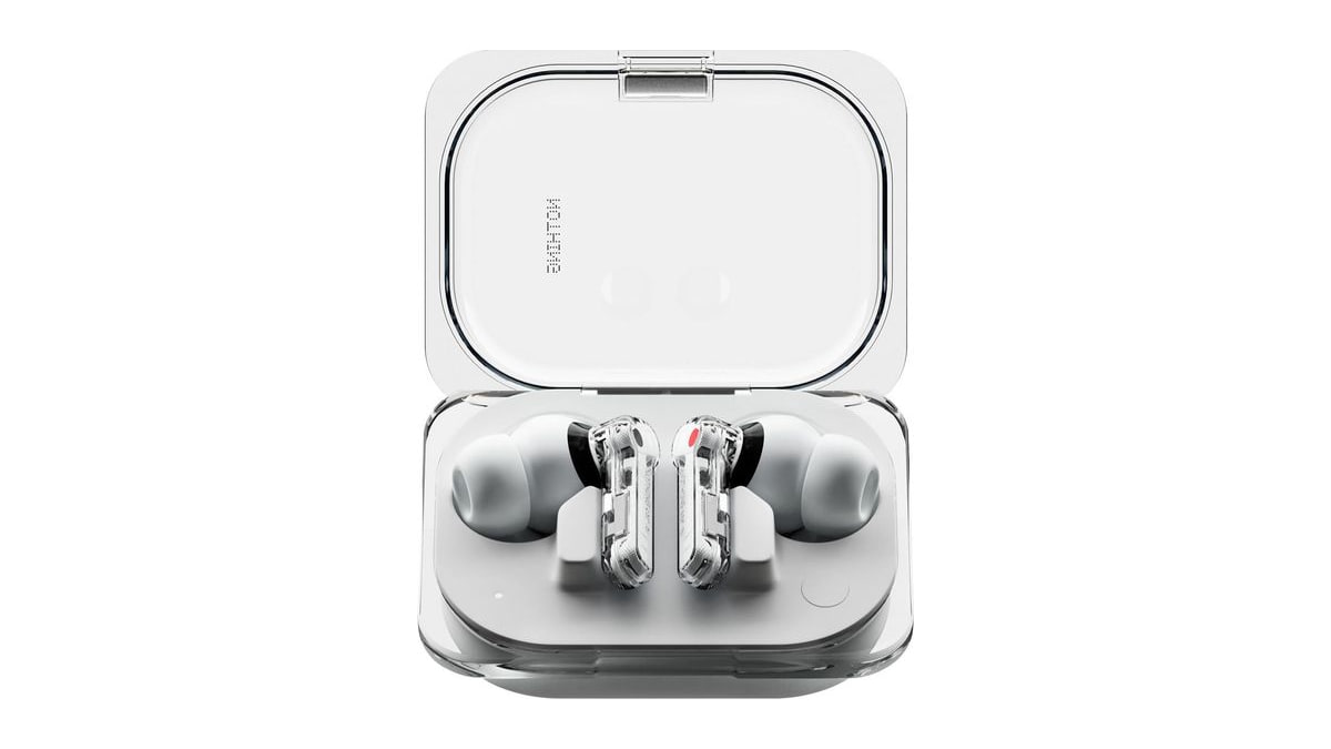 Nothing Ear (a) Wireless Earbuds, 45dB Hybrid Noise Cancelling Earbuds, Hi-Res Audio, Advanced Equaliser, Dual Connect, 6 Mics, 42.5H Playtime Ear Bud