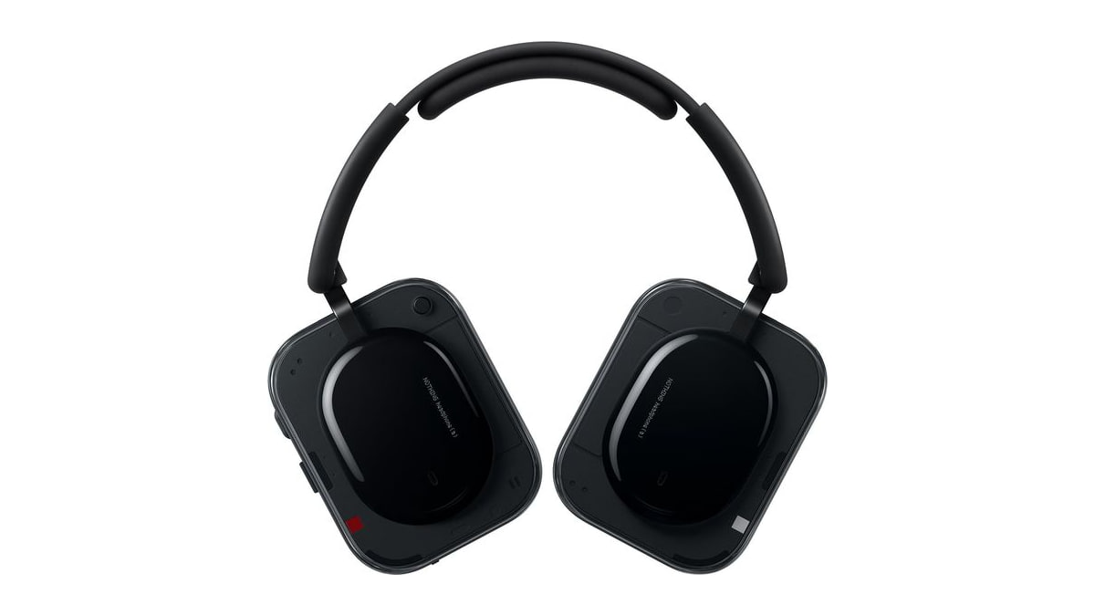 Nothing Headphone (a) 2026 New, Adaptive Active Noise Cancelling Headphones, Wireless Over Ear Bluetooth 5.4 ANC Headset with LDAC Hi-Res, 5 HD Mics U