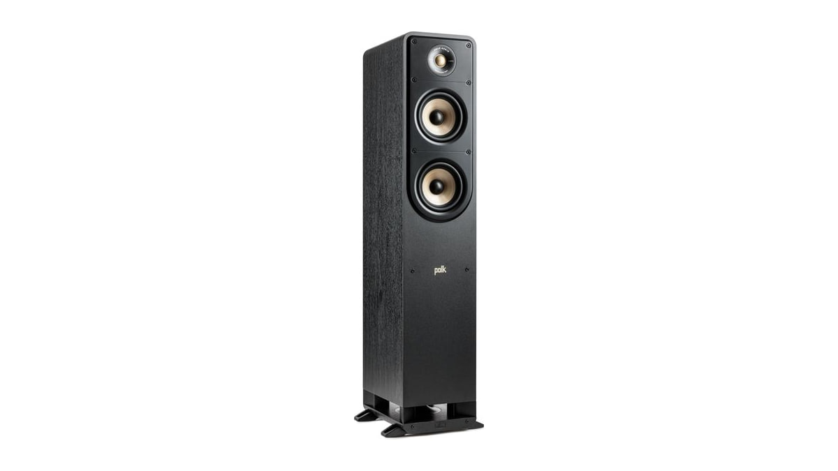 Polk Audio Signature Elite ES50 Tower Speaker, Single, Stunning Black