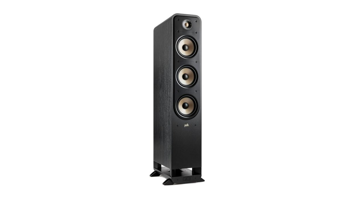Polk Audio Signature Elite ES60 Tower Speaker, Single, Stunning Black