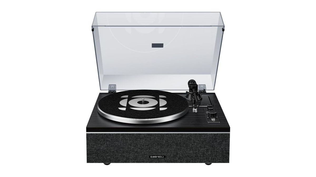 Qlearsoul ONE-S Vinyl Record Player with Bluetooth Input/Output
