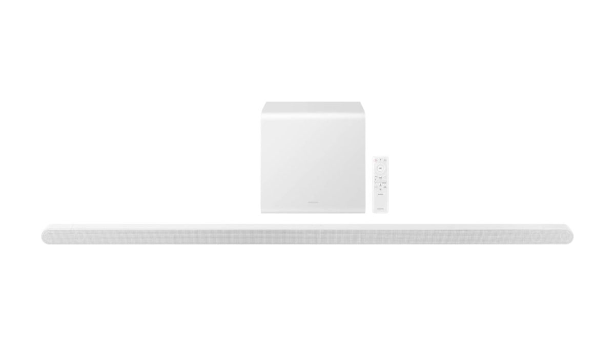 Samsung HW-S801D 3.1.2ch Soundbar w/Wireless Dolby Atmos, Ultra Slim Design, Q-Symphony, SpaceFit Sound Pro, Adaptive Sound, Game Mode Pro, Alexa Buil