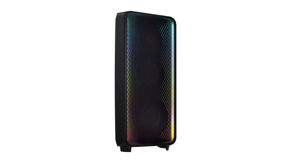 Samsung MX-ST90B Sound Tower Portable Party Speaker, 1700W Floor Standing Speaker, Bi-Directional Sound, IPX5 Water Resistant, Party Lights +, Karaoke