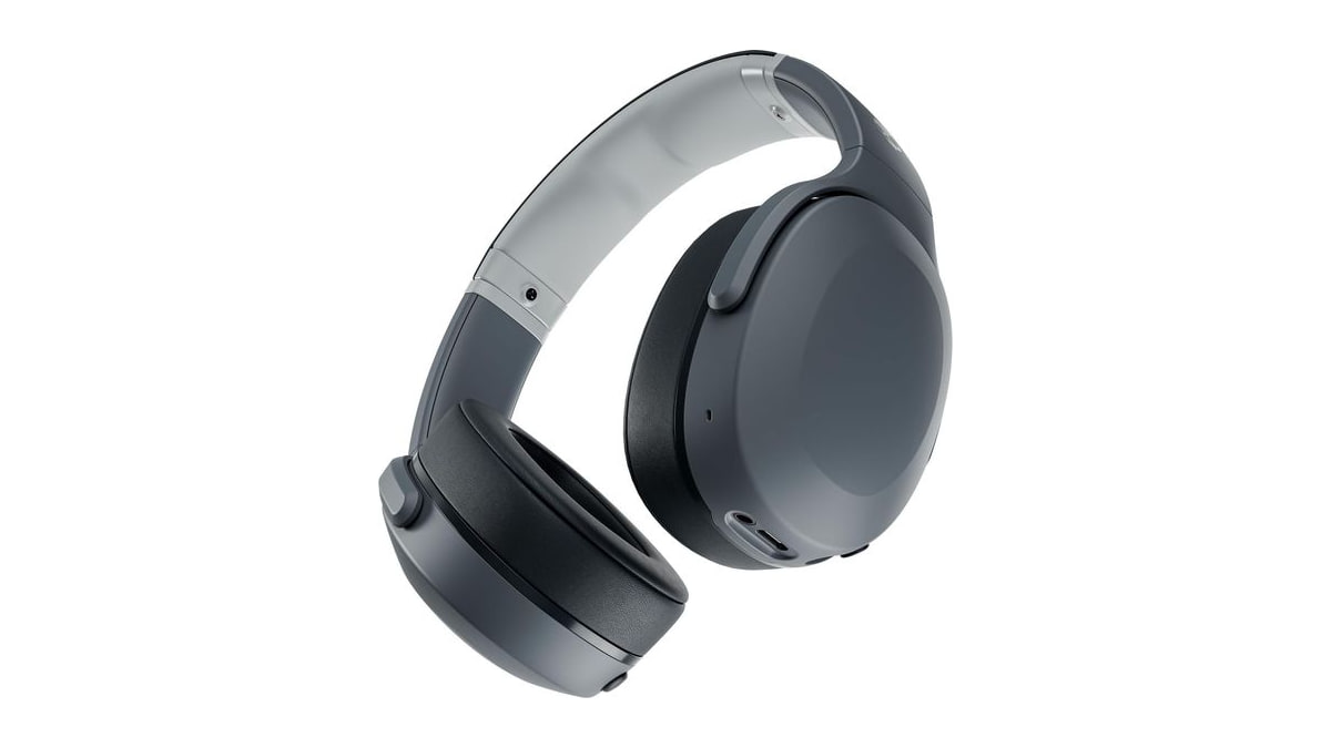 Skullcandy Crusher Evo Wireless Multi-Sensory Bass Headphones - Chill Grey