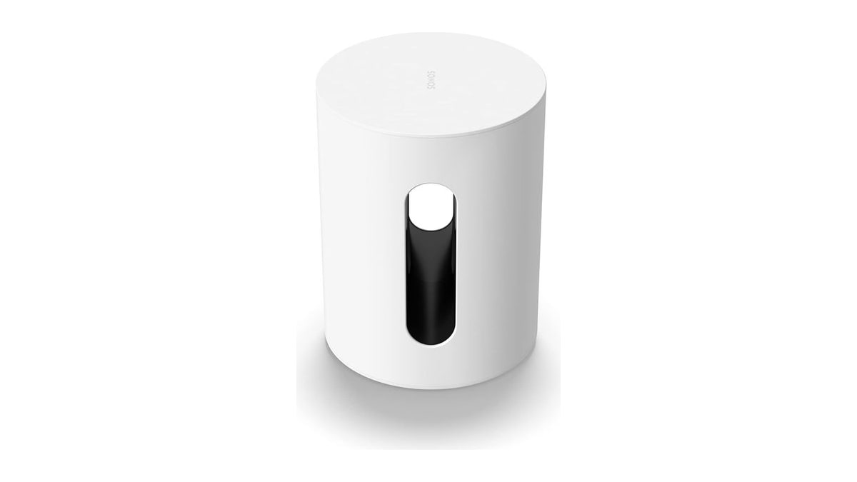 Sonos Sub Mini - White - Compact Wireless Subwoofer