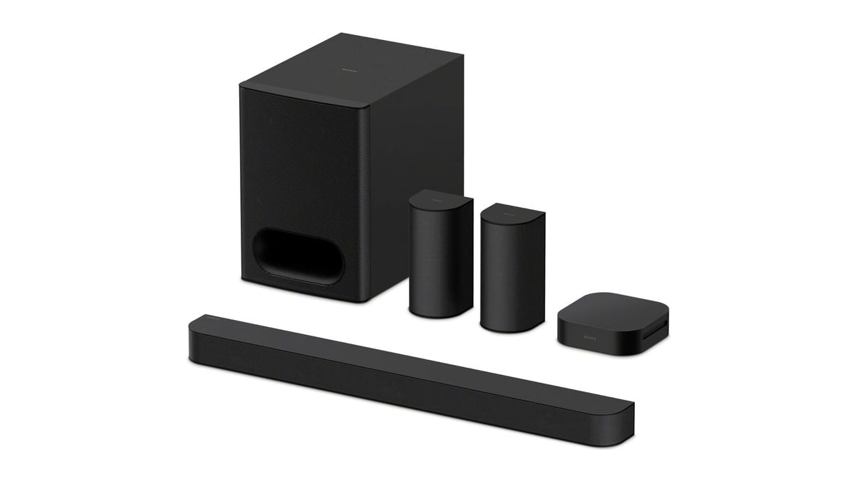 Sony BRAVIA Theater System 6 5.1ch Soundbar with Subwoofer & Rear Speakers
