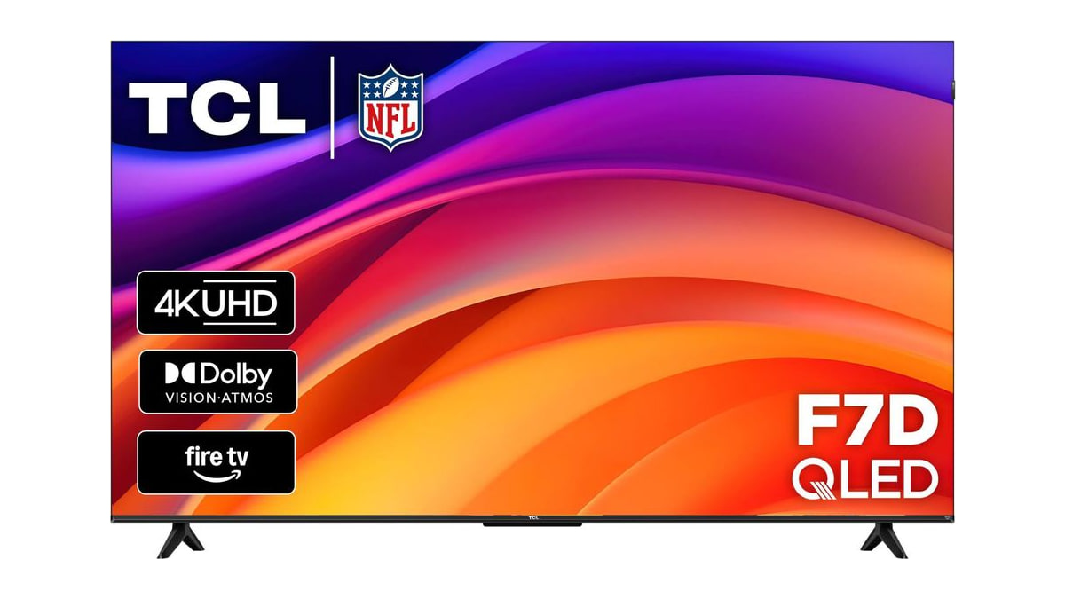 TCL 55-inch F7D Series QLED 4K UHD smart TV (55F7D, 2026 Model) | Dolby Vision & Atmos, DTS | Voice Remote with Alexa+ | Motion Rate 240, Game Acceler