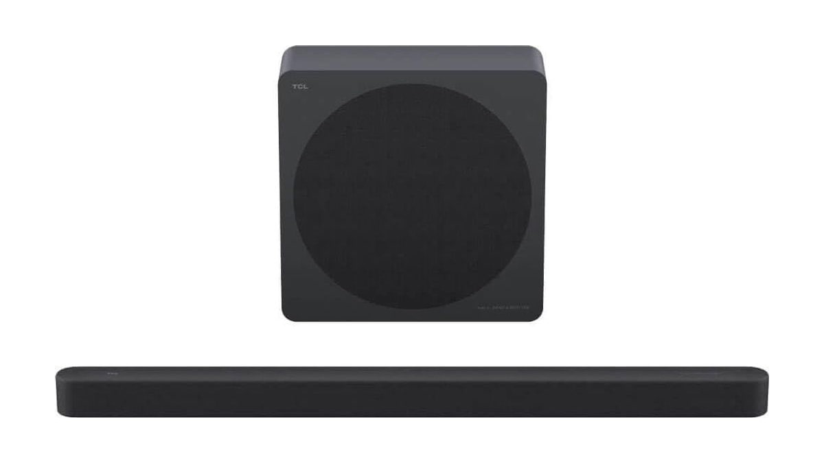 TCL Design Series Bang & Olufsen A65K | 3.1.2 Sound Bar with Wireless Subwoofer for Smart TV | Ultra Slim Dolby Atmos DTS:X AI Calibration | 460W Blue