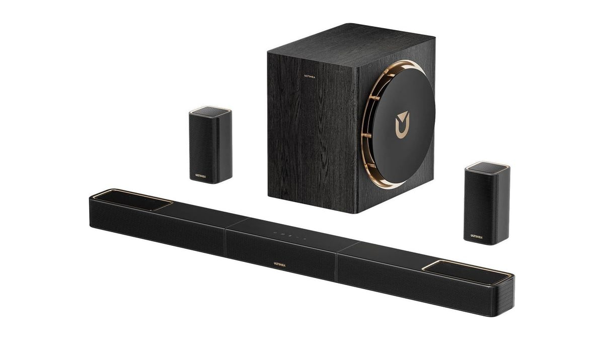 ULTIMEA Skywave X50 5.1.4ch Wireless Surround Sound System for TV, Soundbar