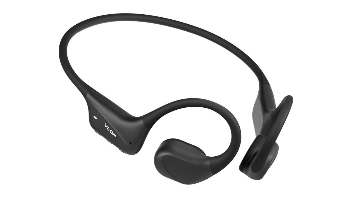 VLOP Bone Conduction Headphones, IPX8 Waterproof Swimming Headphones, Std.